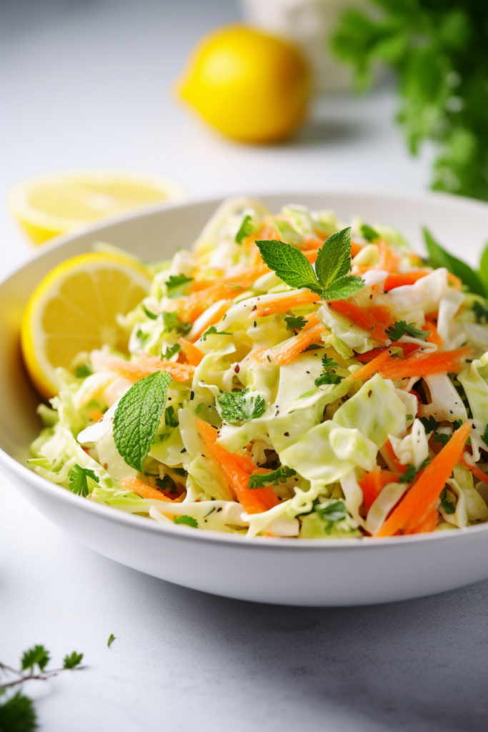 Keto Cabbage and Carrot Slaw with Citrus Dressing_001