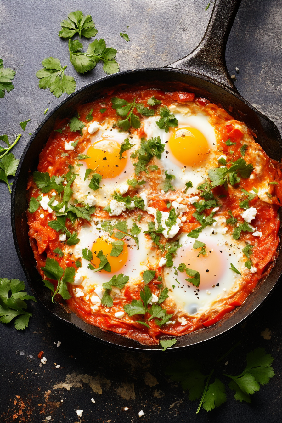 Keto Cabbage Shakshuka