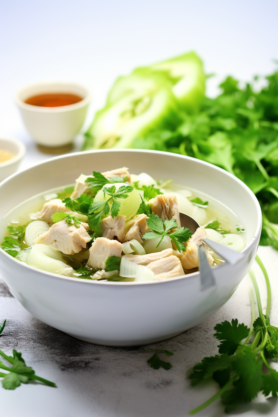 Keto Cabbage Soup with Chicken