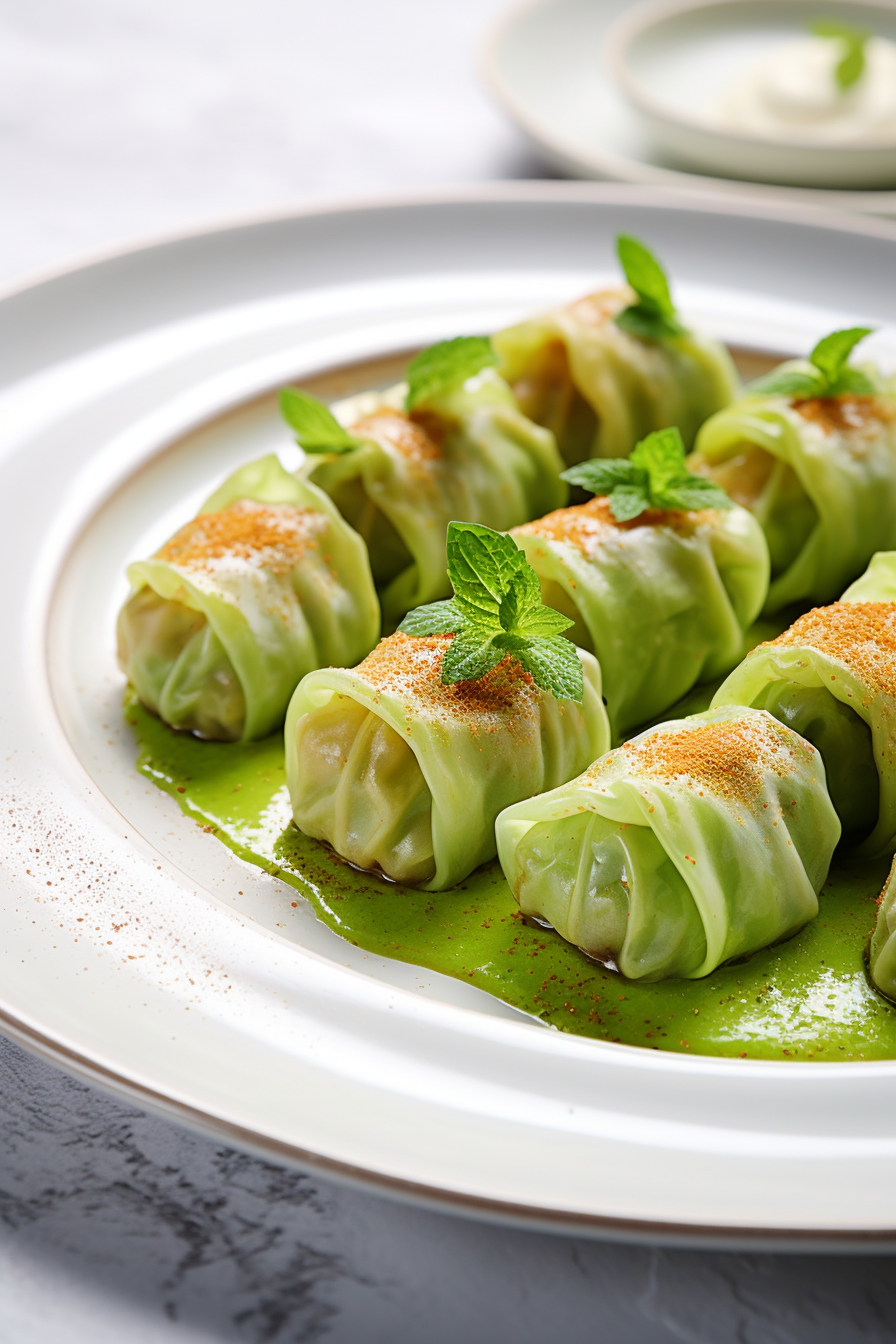 Keto Cabbage Wrapped Pork Dumplings