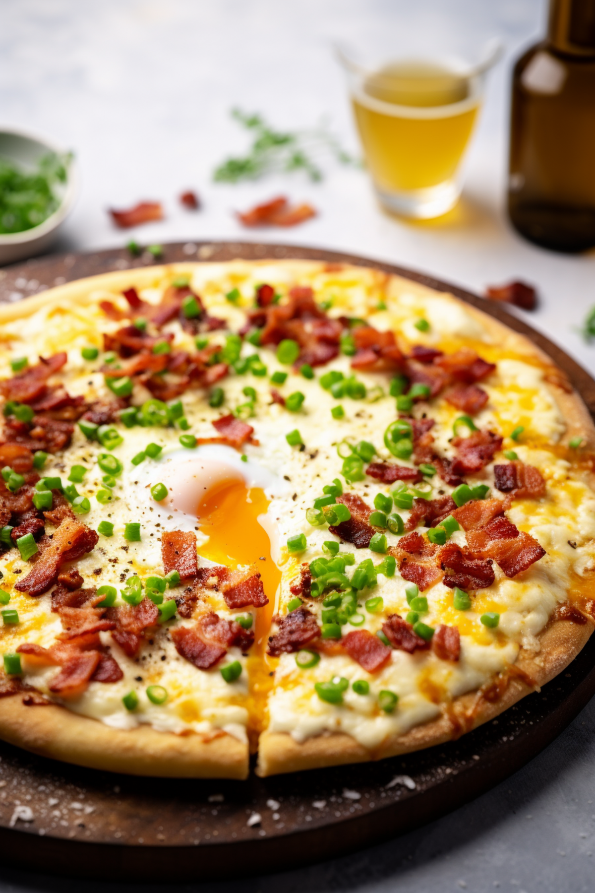 Keto Carbonara Pizza with a Cheesy Egg Base_001