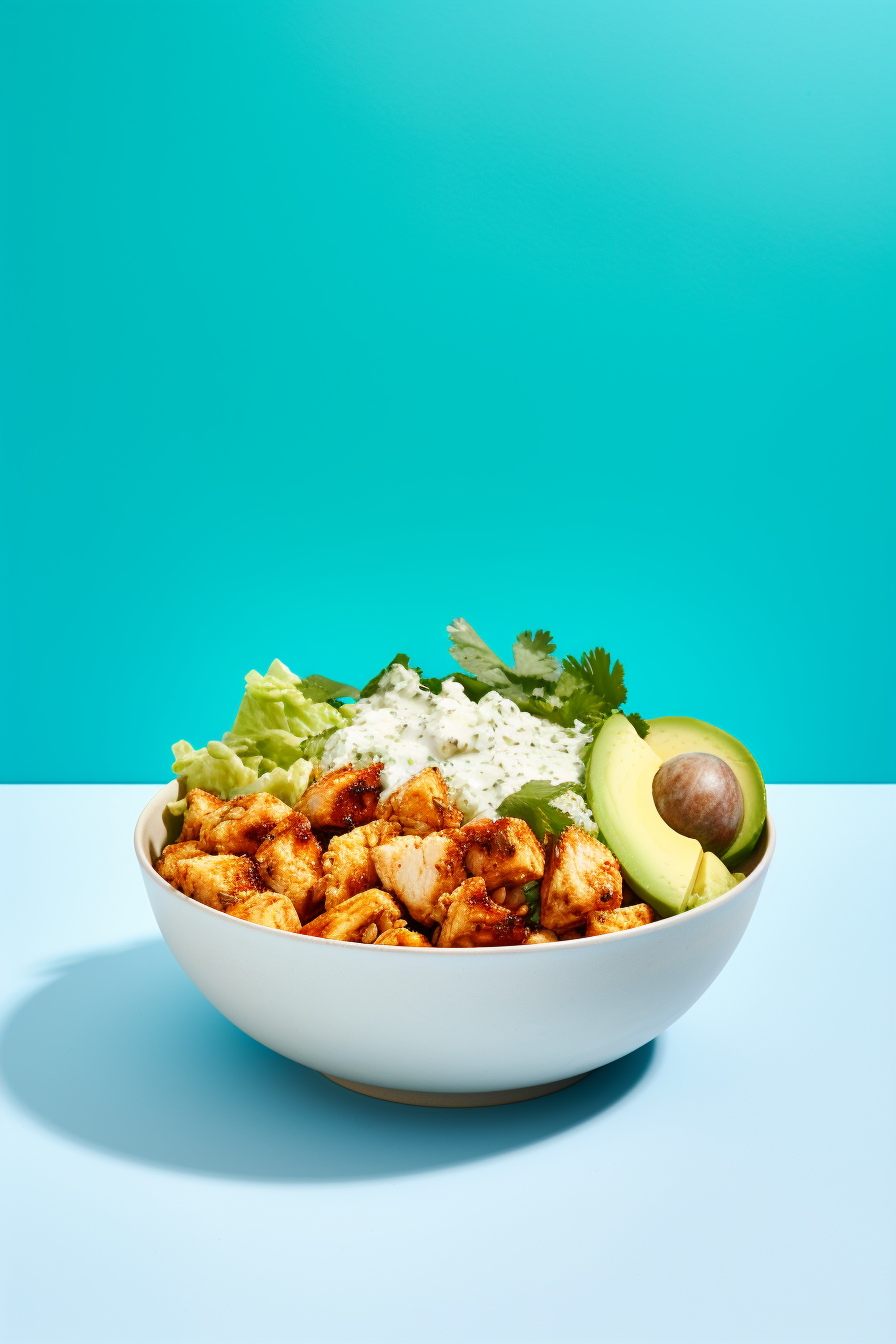 Preparing Keto Cauliflower Rice Burrito Bowl