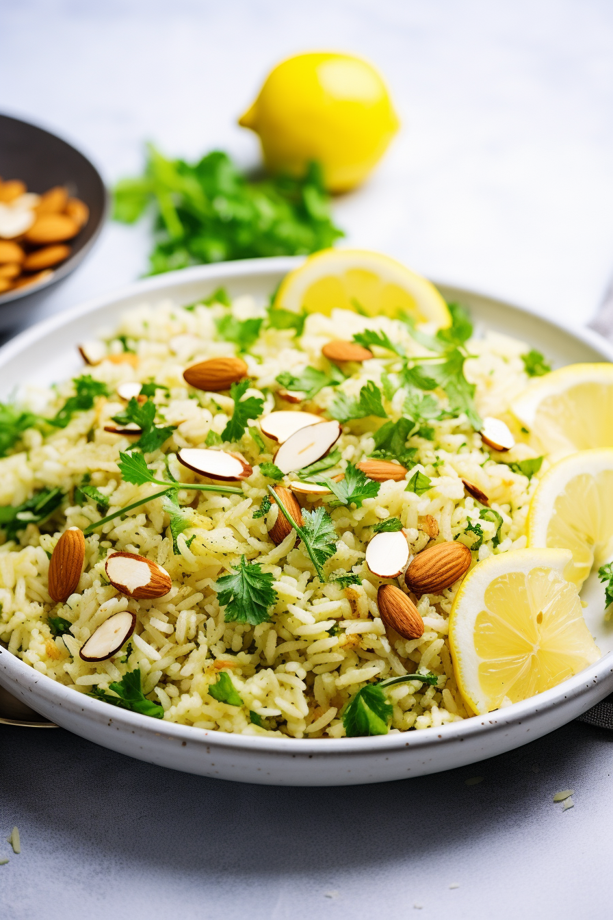 Cooking Keto Cauliflower Rice Pilaf