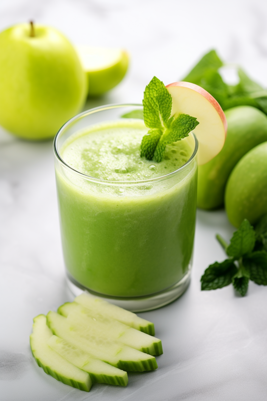 Ingredients for Keto Celery and Apple Zing Juice