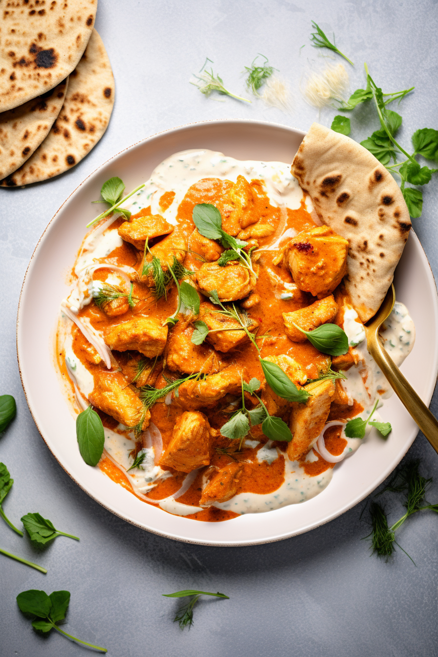 Preparing Keto Chicken Tikka Masala