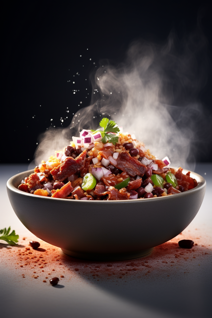 Simmering Keto Chili Con Carne with Bacon
