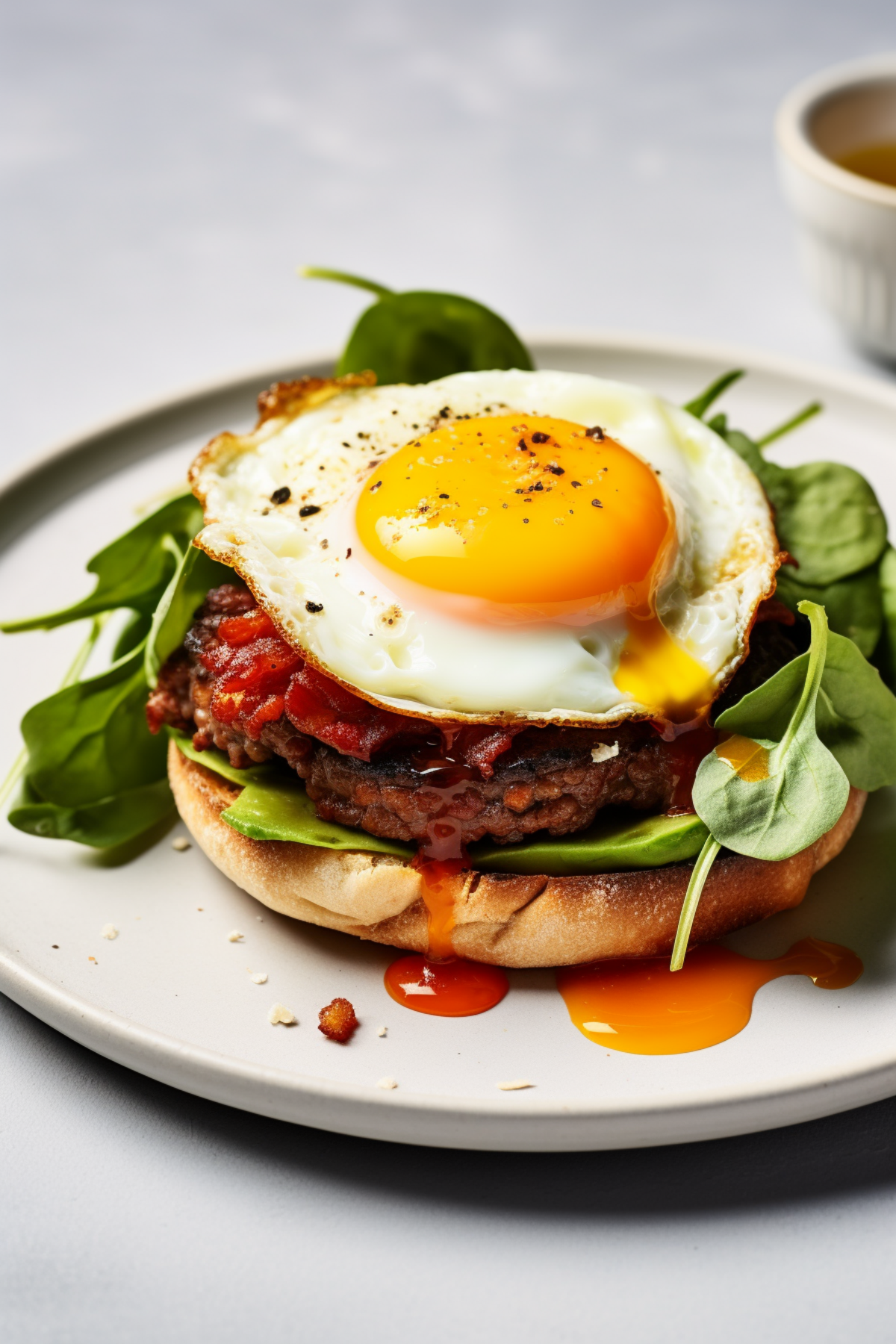 Keto Chorizo and Egg Burgers_001