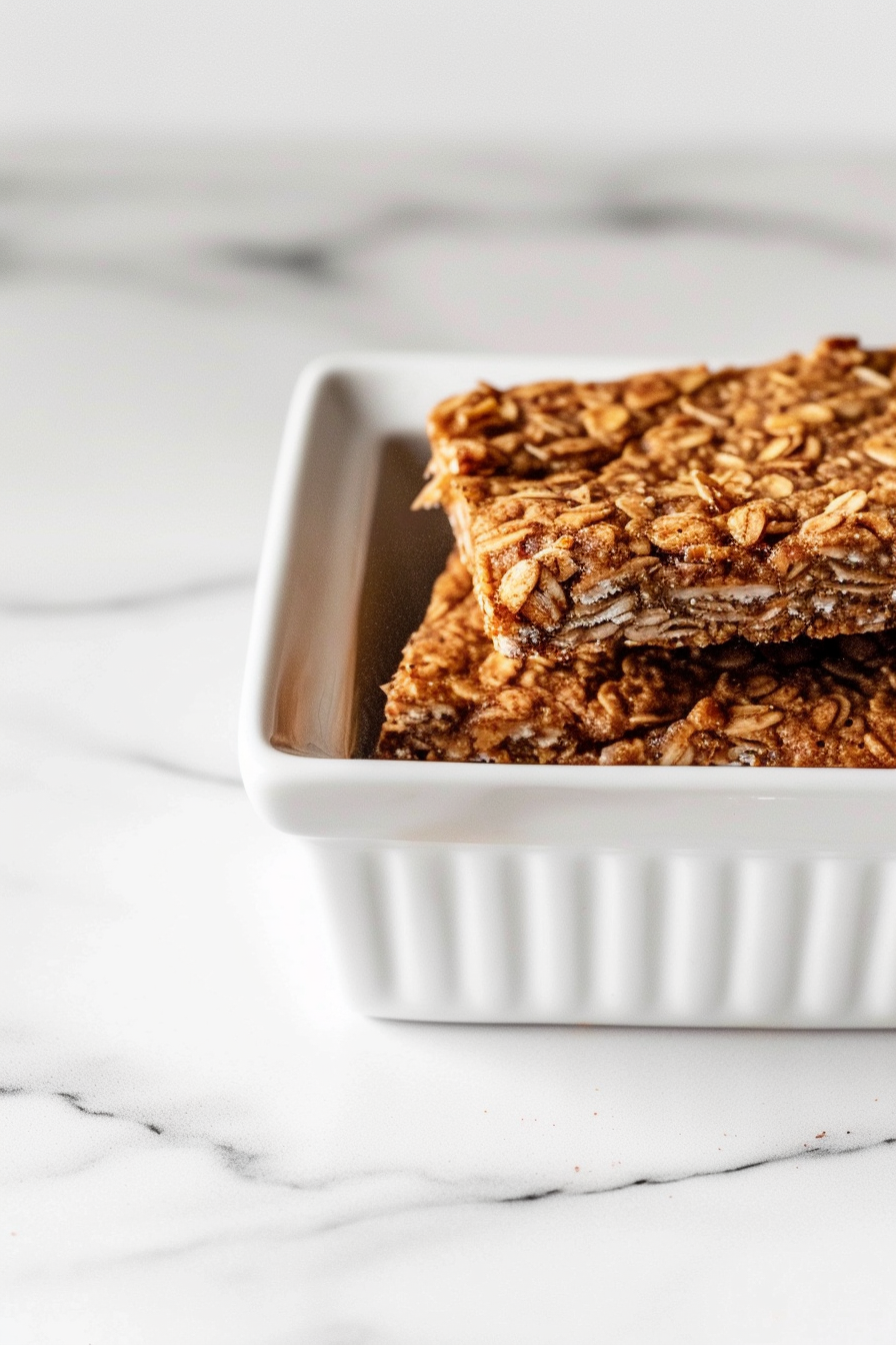 Keto Cinnamon Roll Granola Bars Baking