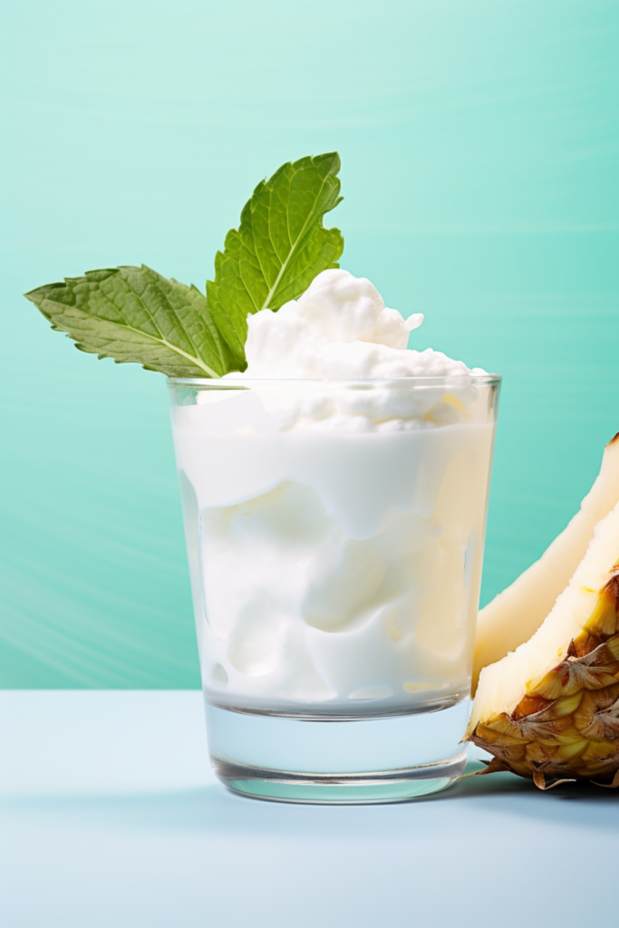 Keto Coconut Whipped Cream and Pineapple Dessert Cups_001