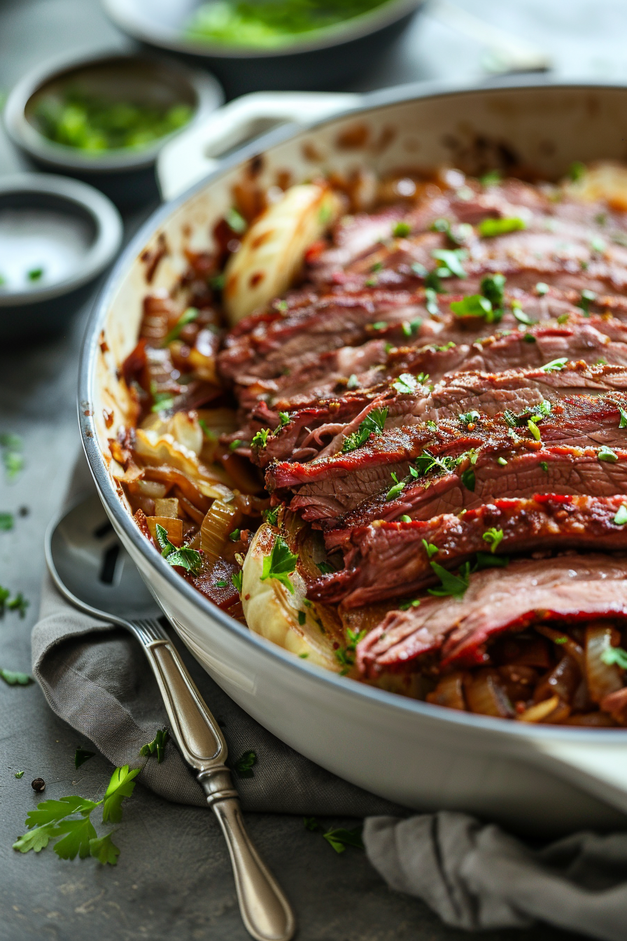 Keto Corned Beef and Cabbage