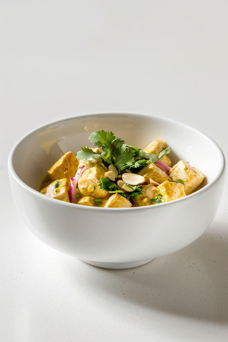 Keto Curried Chicken Salad Ready to Serve