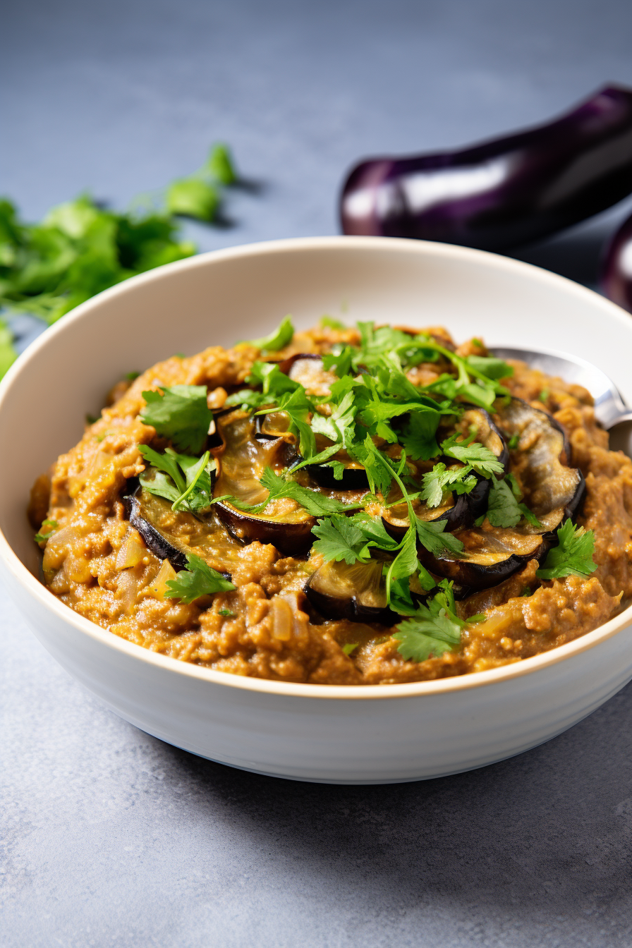 Ingredients for Keto Eggplant Bharta