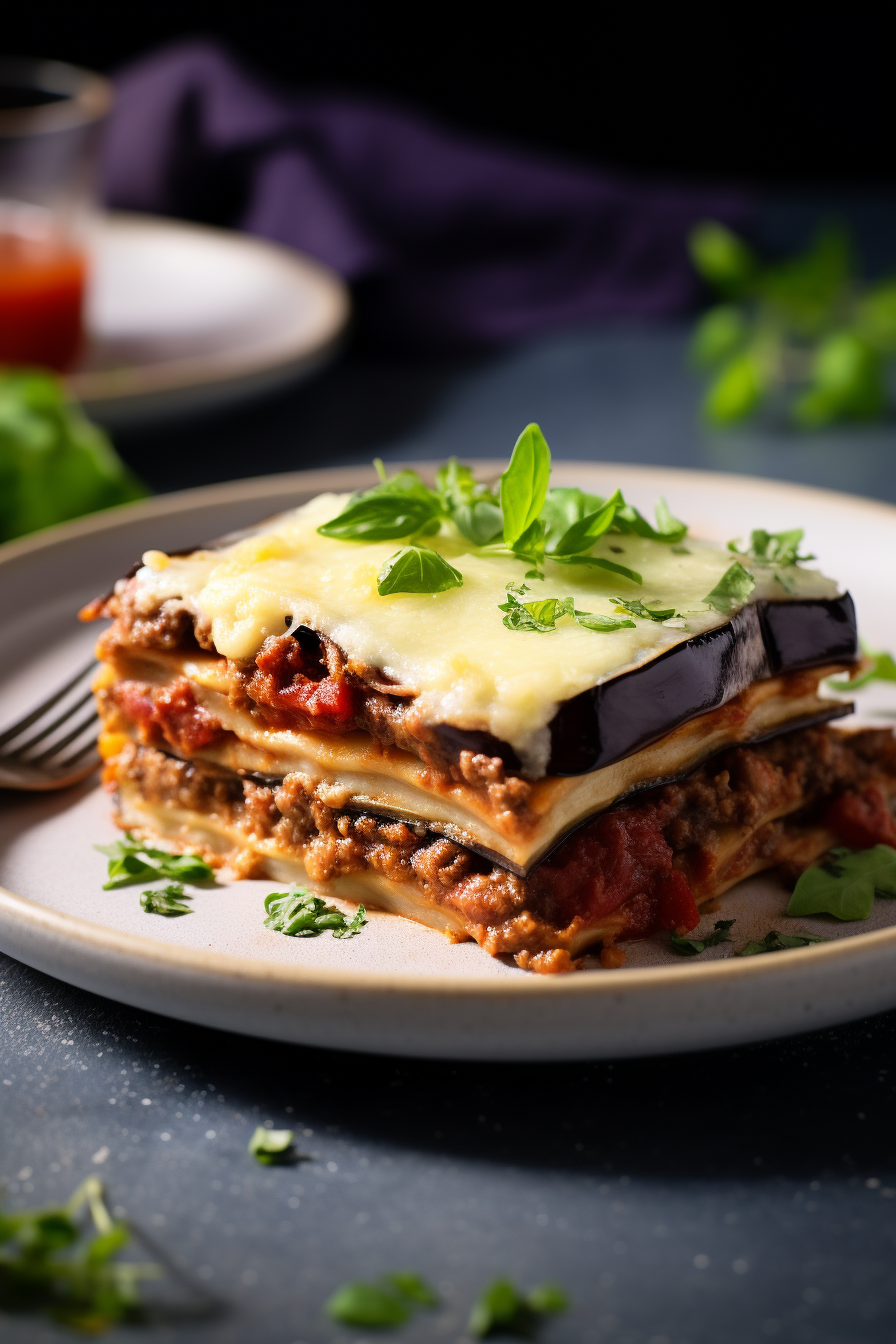 Baked Keto Eggplant Lasagna