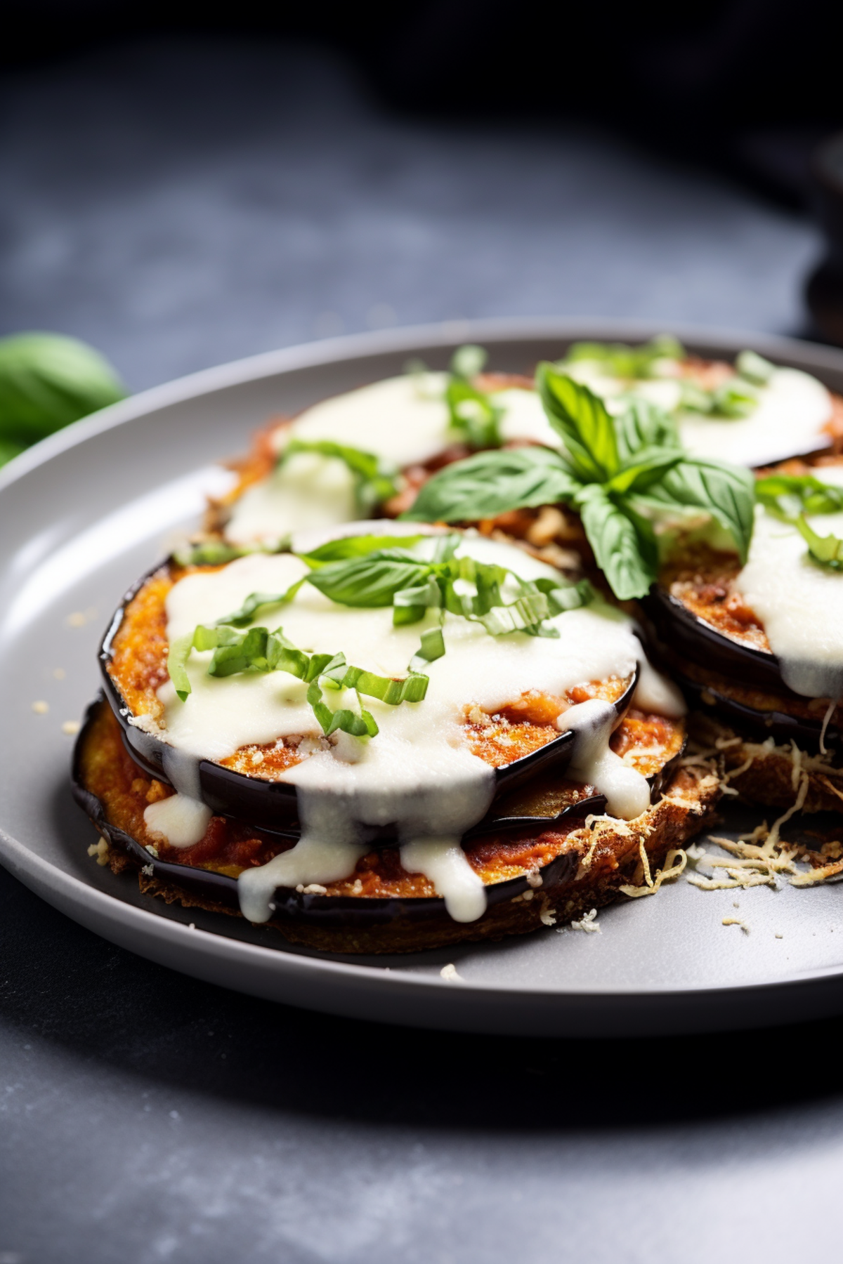 Keto Eggplant Parmesan Pizza_001