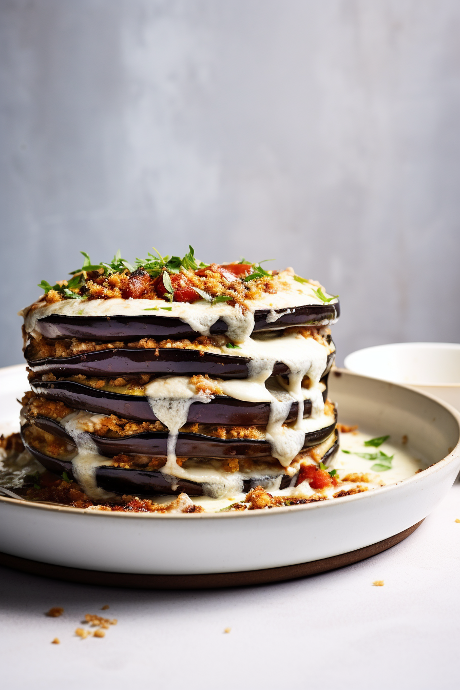 Baked Keto Eggplant Parmesan
