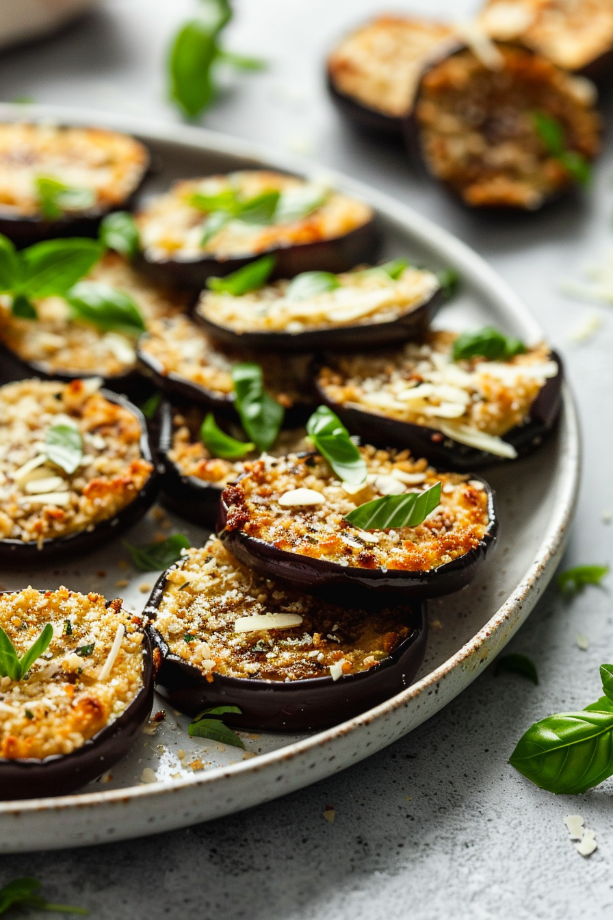 Ingredients for Keto Eggplant Pizza Base