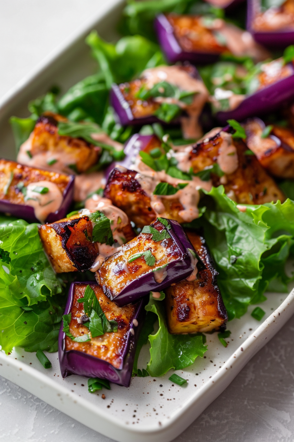 Mouthwatering Keto Eggplant Tacos with Chipotle Aioli Recipe for a