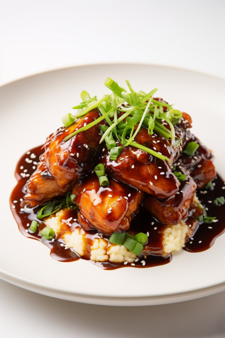 Keto Filipino Adobo with Cauliflower Rice_001