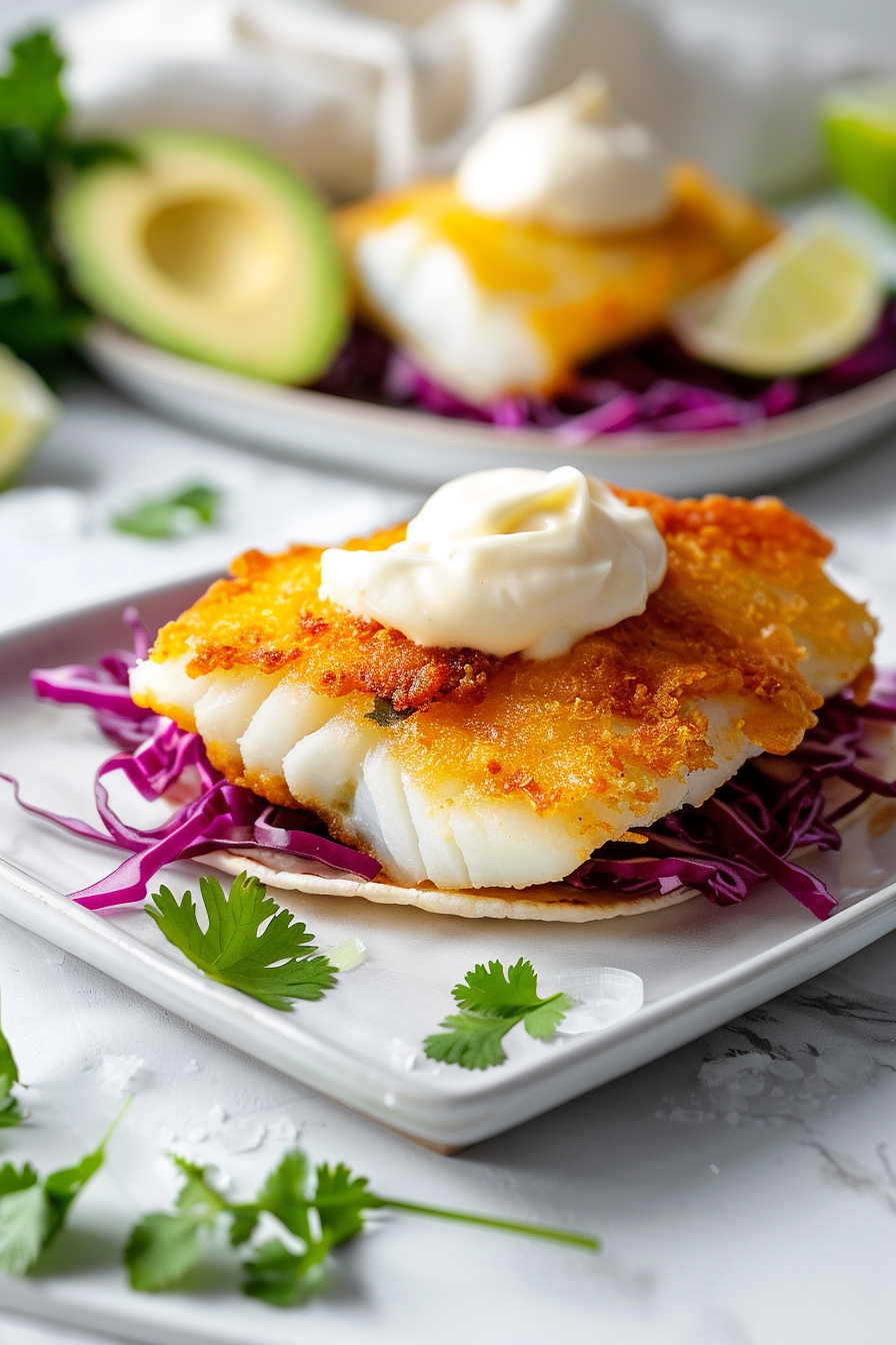Keto Fish Tacos with Cabbage Slaw Ready to Eat