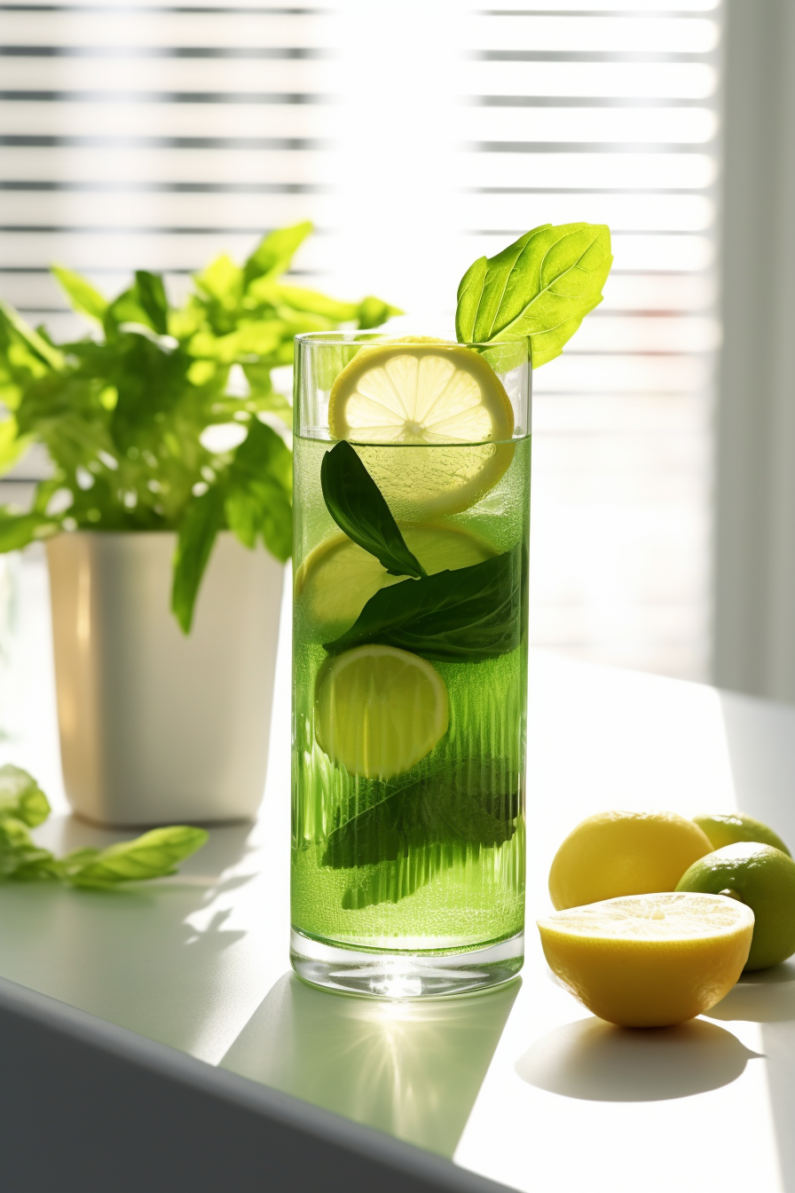 Ingredients for Keto Green Goddess Juice