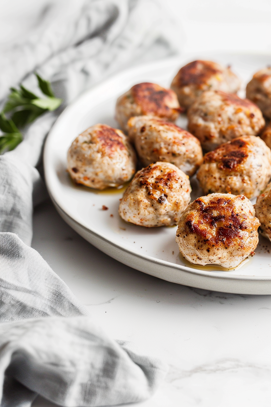 Keto Meatballs Ready to Serve
