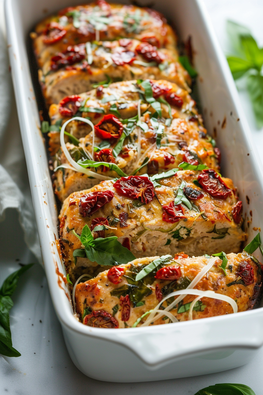Ingredients for Keto Ground Chicken Meatloaf