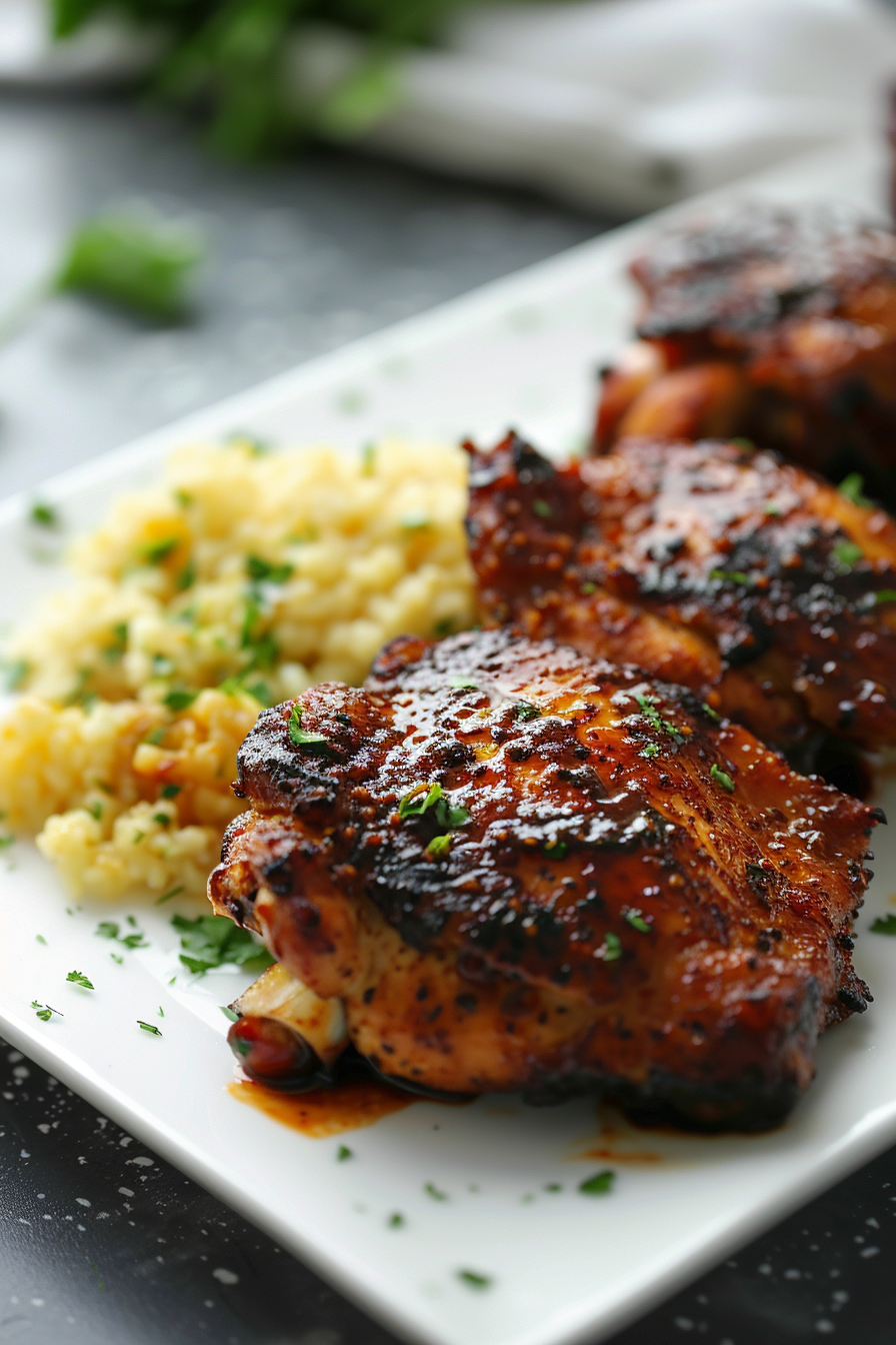 Baked Keto Jerk Chicken Thighs