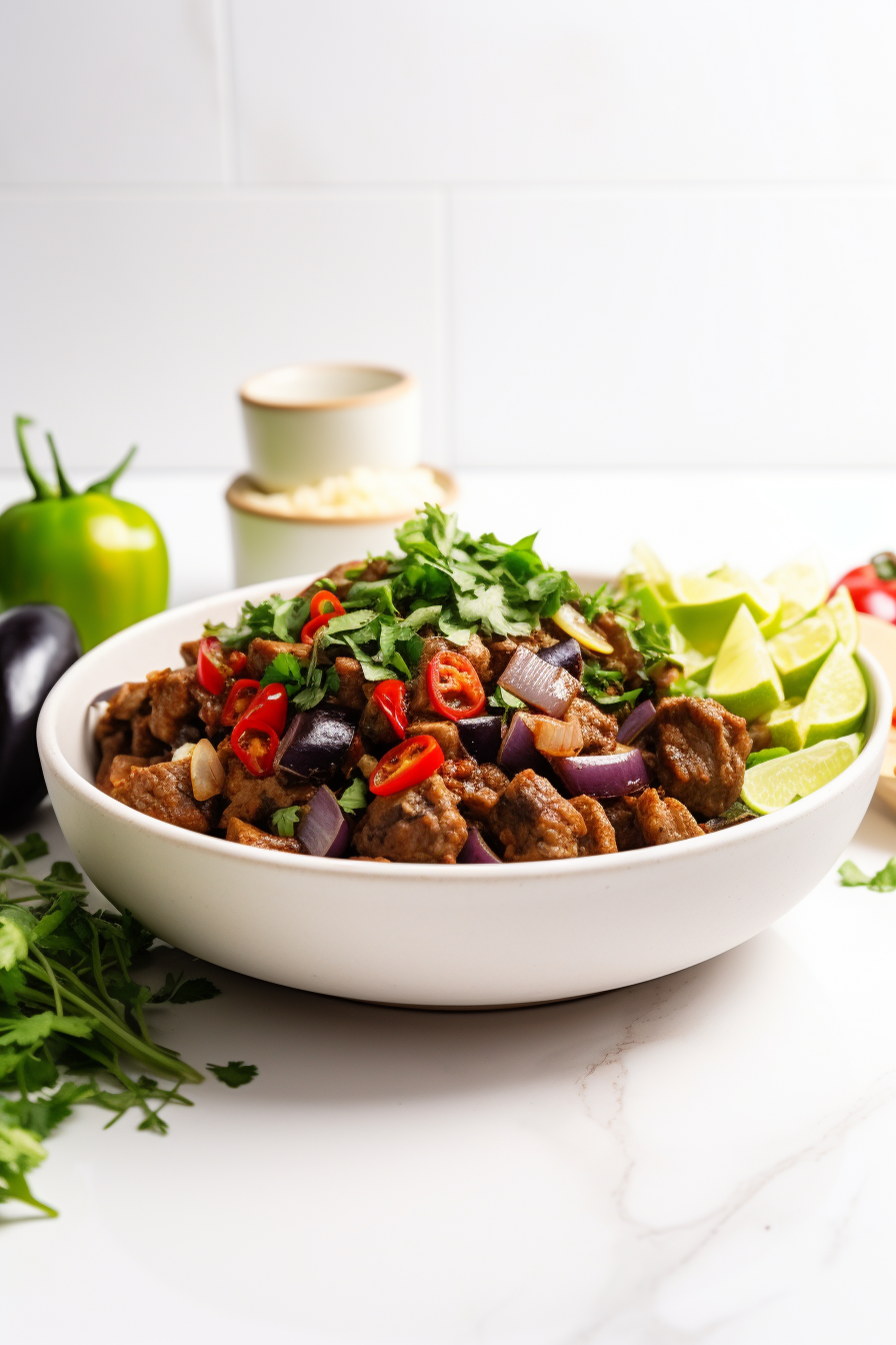 Keto Lamb and Eggplant Chili