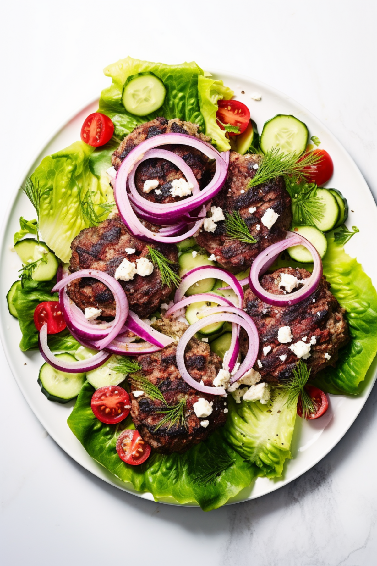 Keto Lamb Burgers with Feta and Olives_001