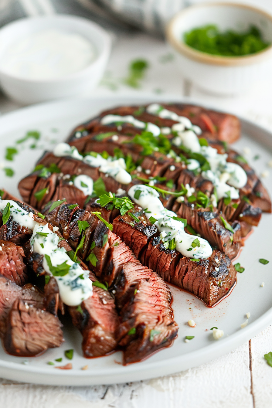 Keto London Broil Ready to Serve