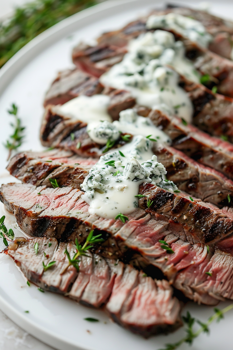 Marinating Keto London Broil