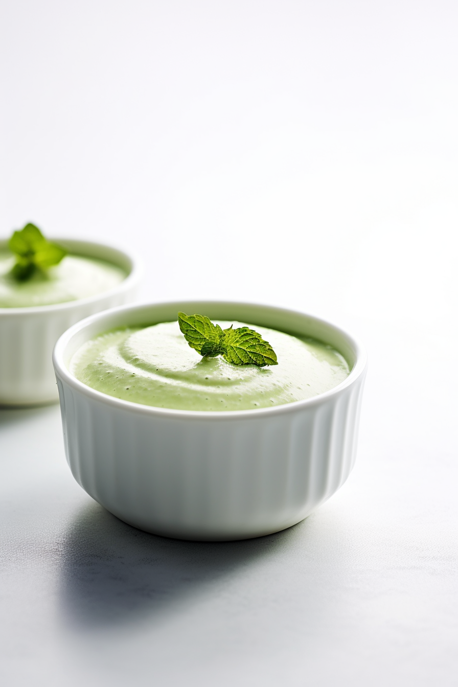 Ingredients for Keto Matcha Green Tea Panna Cotta
