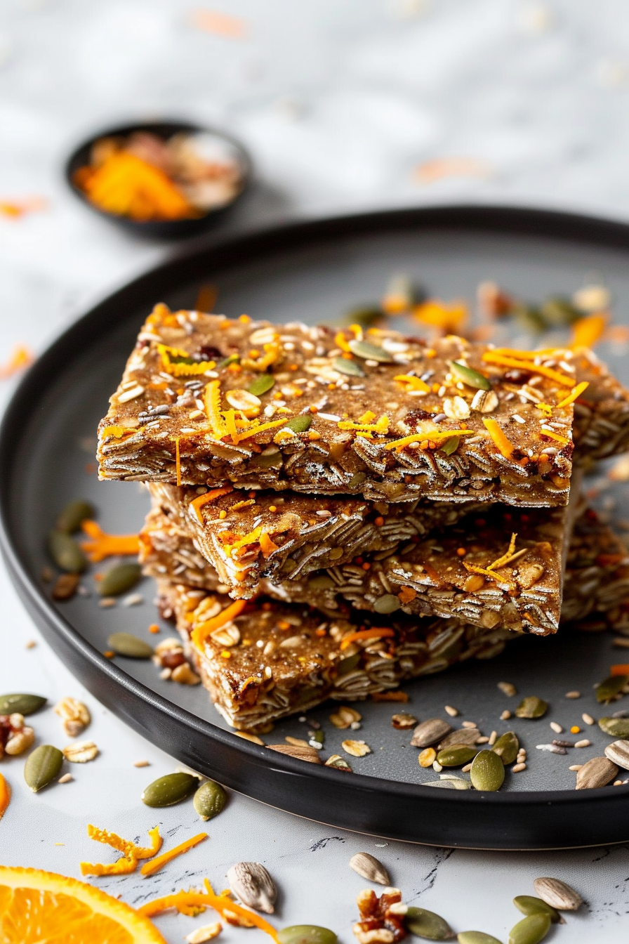 Keto Granola Bars Ready to Eat