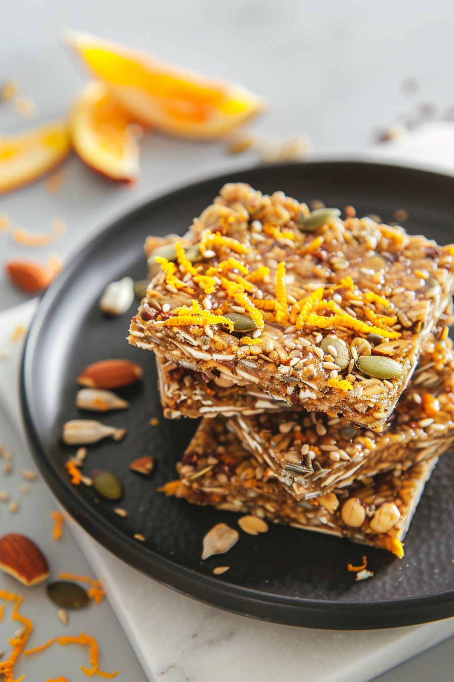 Mixing Ingredients for Granola Bars