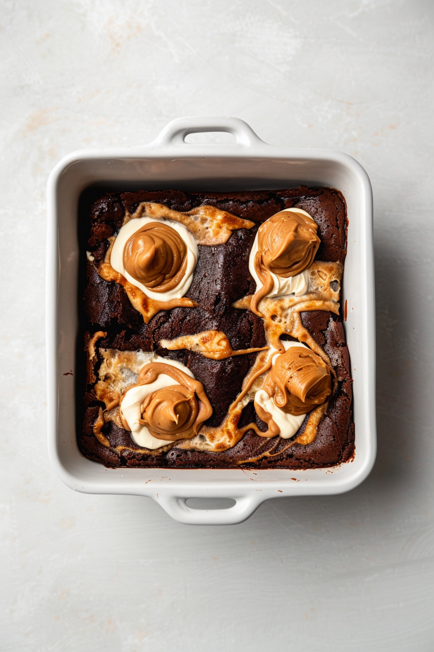 Keto Peanut Butter Brownies