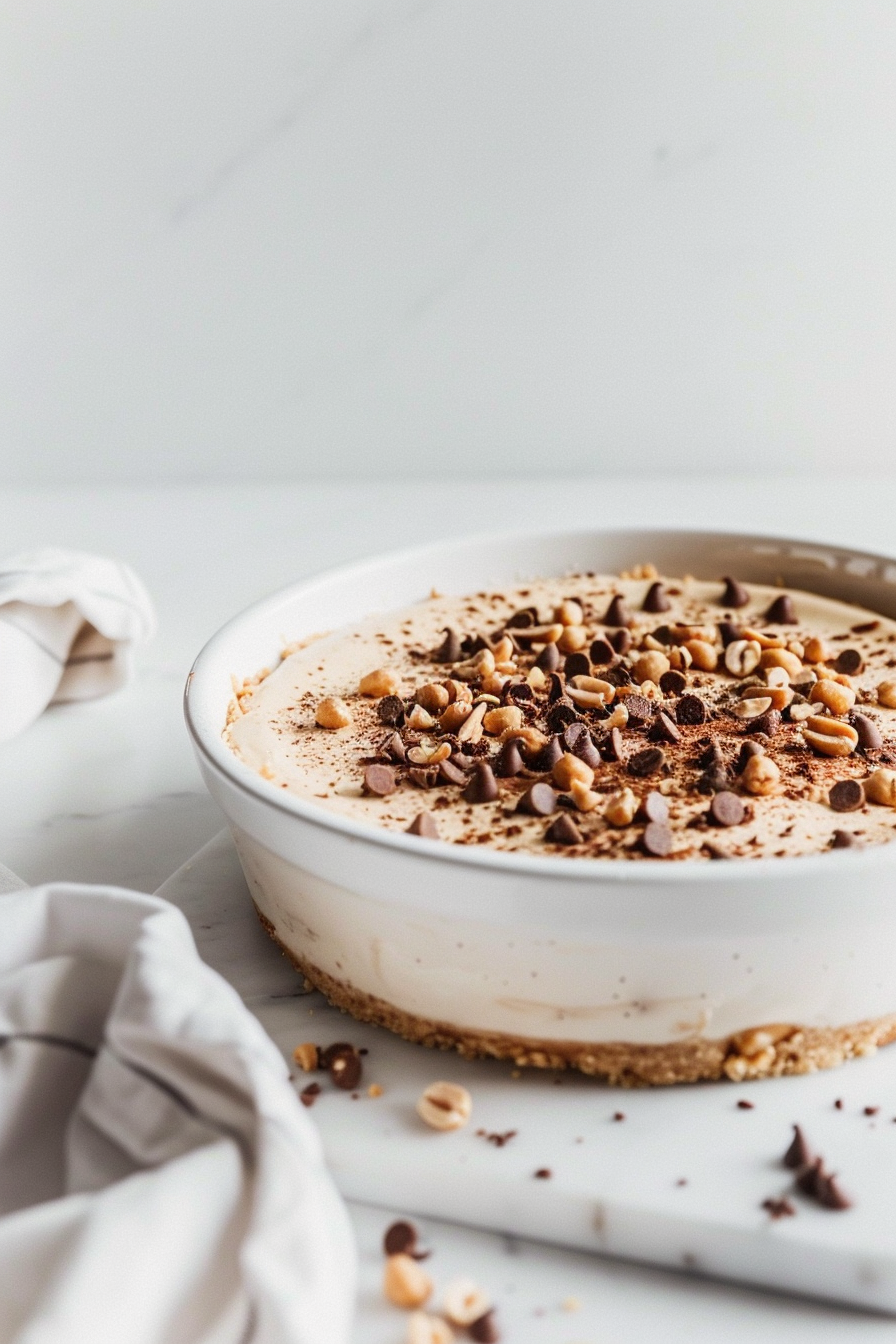 Keto Peanut Butter Cheesecake Baking