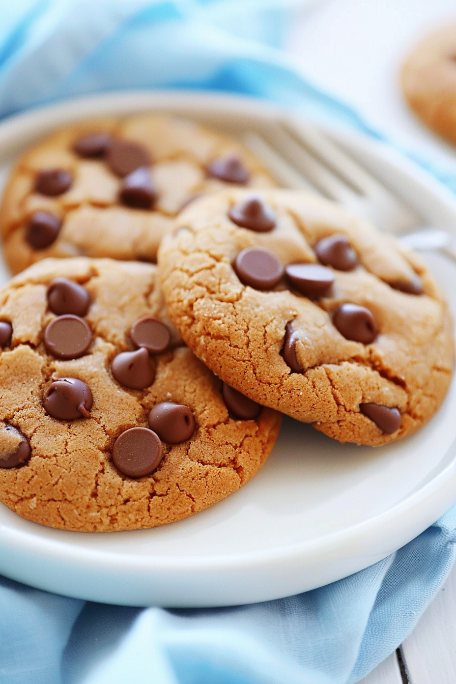 Keto Peanut Butter Cookies on a Cooling Rack