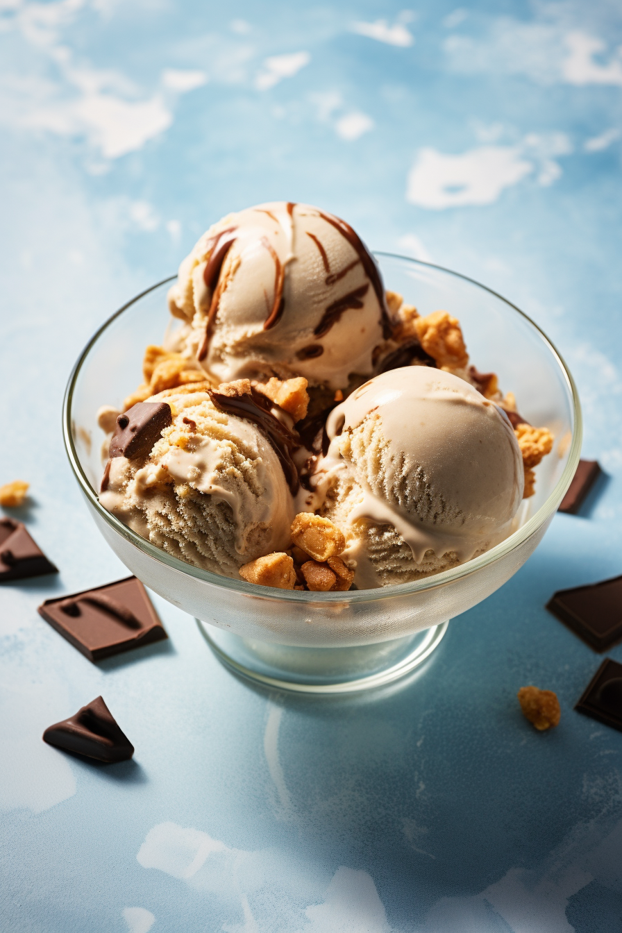 Keto Peanut Butter Cup Ice Cream