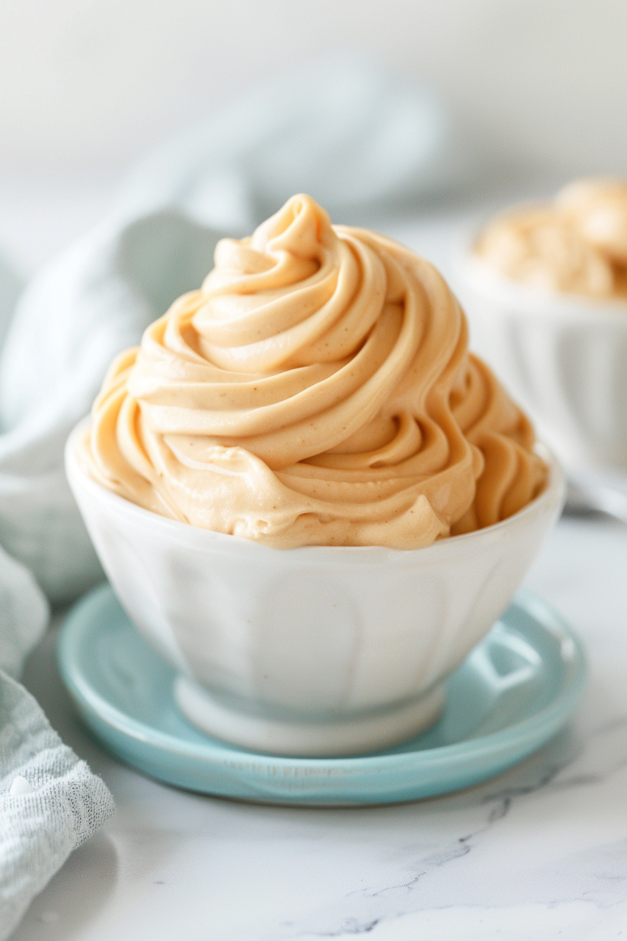 Ingredients for Keto Peanut Butter Ice Cream