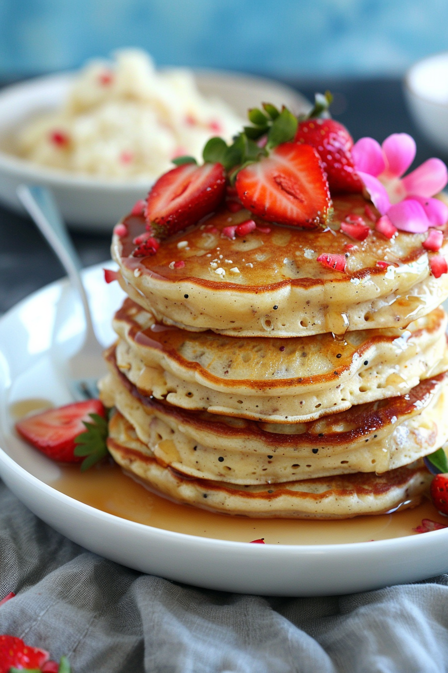 Cooking Keto Pancakes