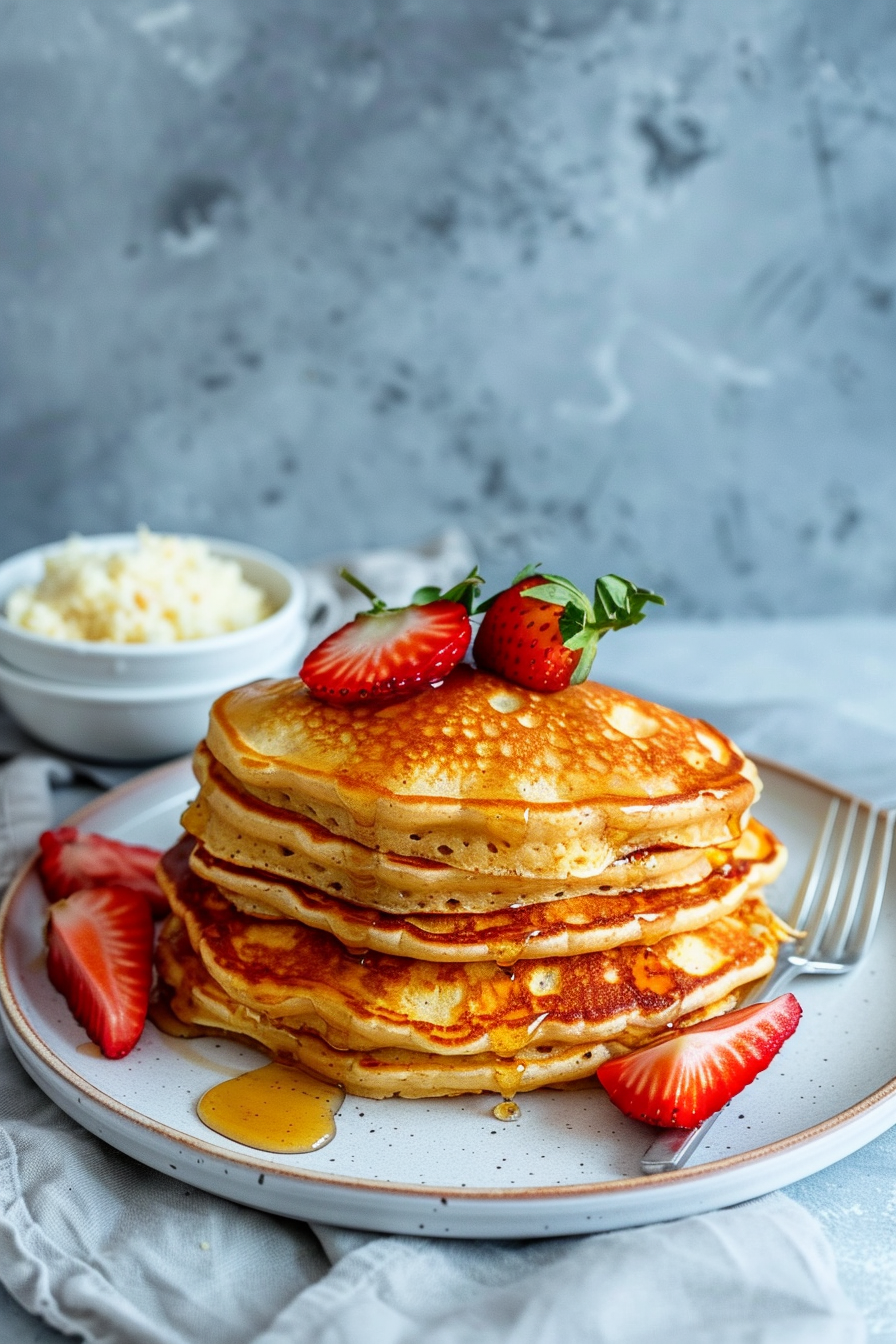 Keto Peanut Butter Pancakes