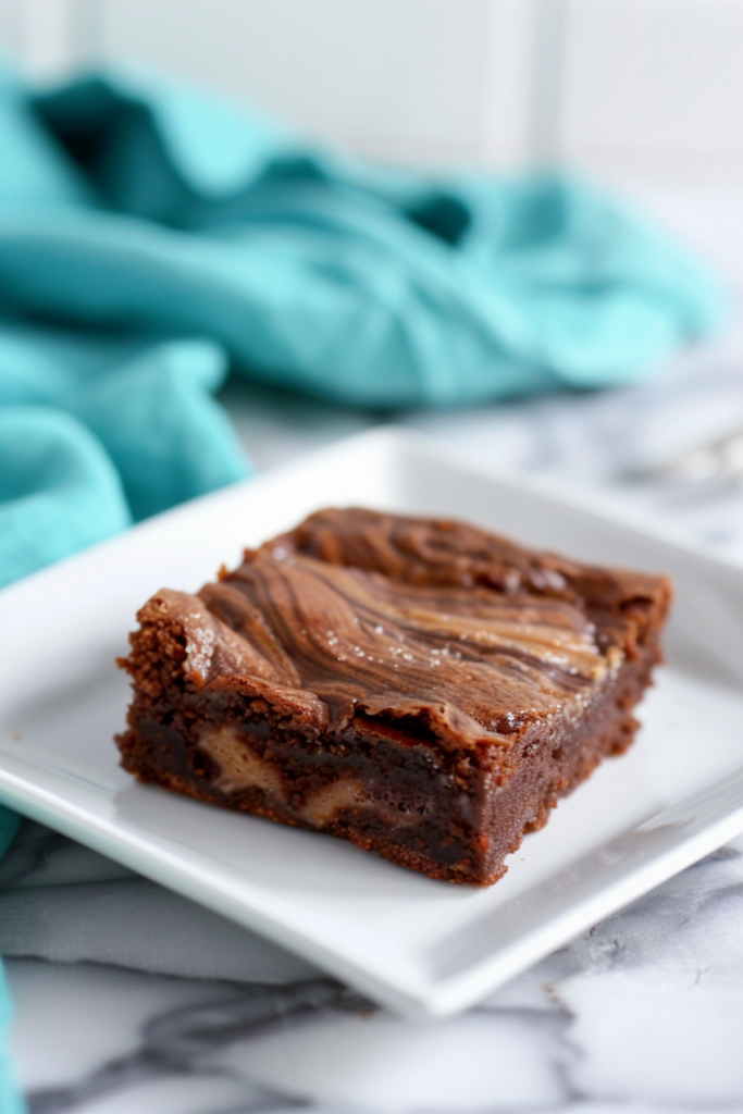 Keto Peanut Butter Swirl Brownies_001
