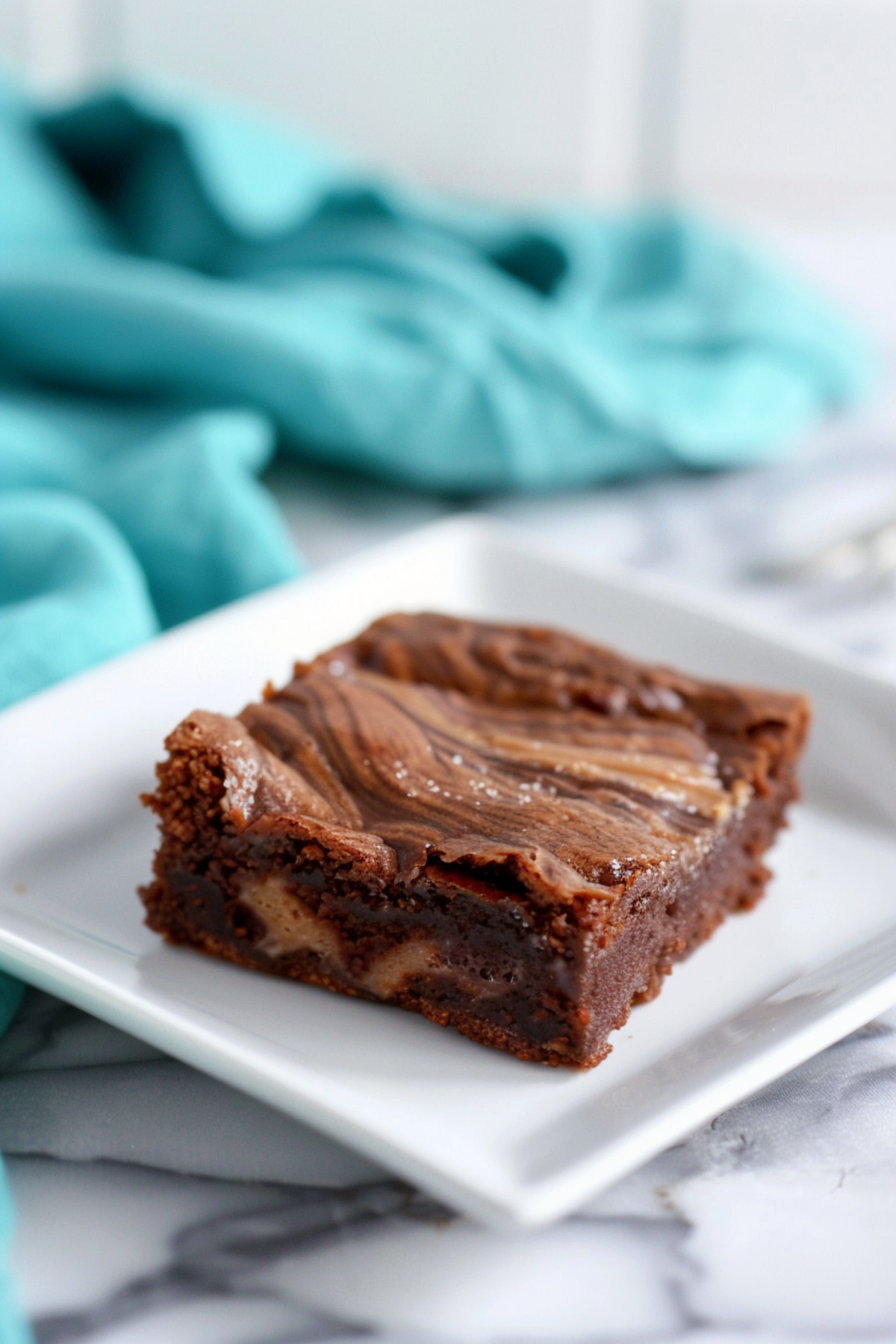 Keto Peanut Butter Swirl Brownies_001
