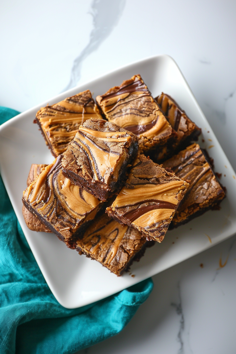 Preparing Keto Brownie Batter