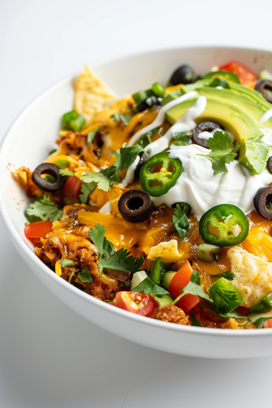 Keto Pork Rind Nachos