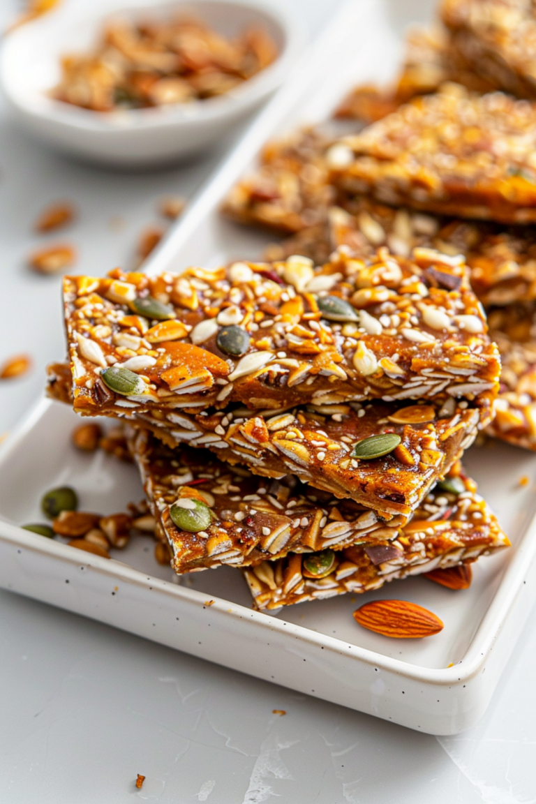 Keto Pumpkin Spice Granola Bars_001