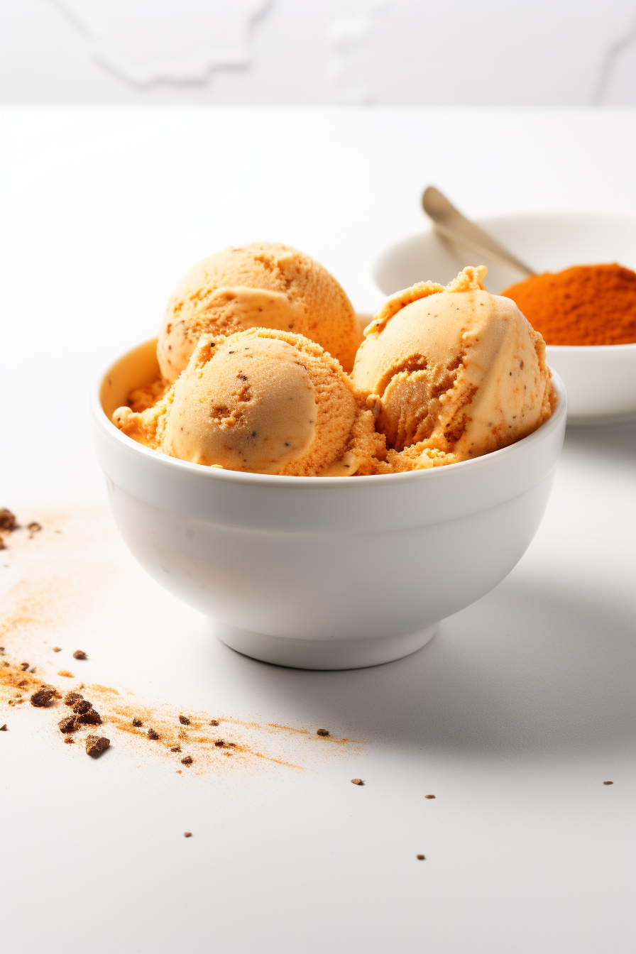 Keto Pumpkin Spice Ice Cream Ready to Serve