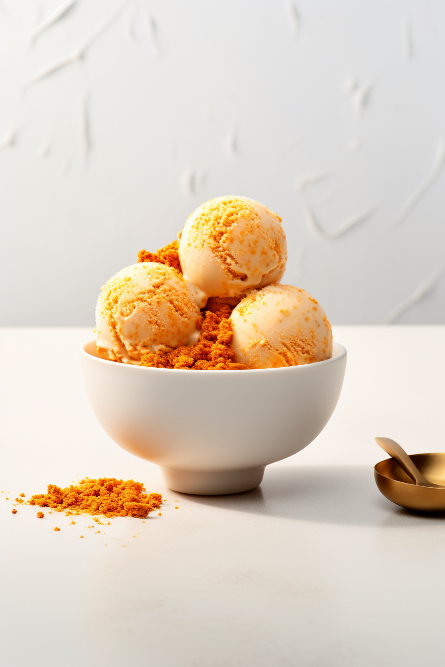 Ingredients for Keto Pumpkin Spice Ice Cream