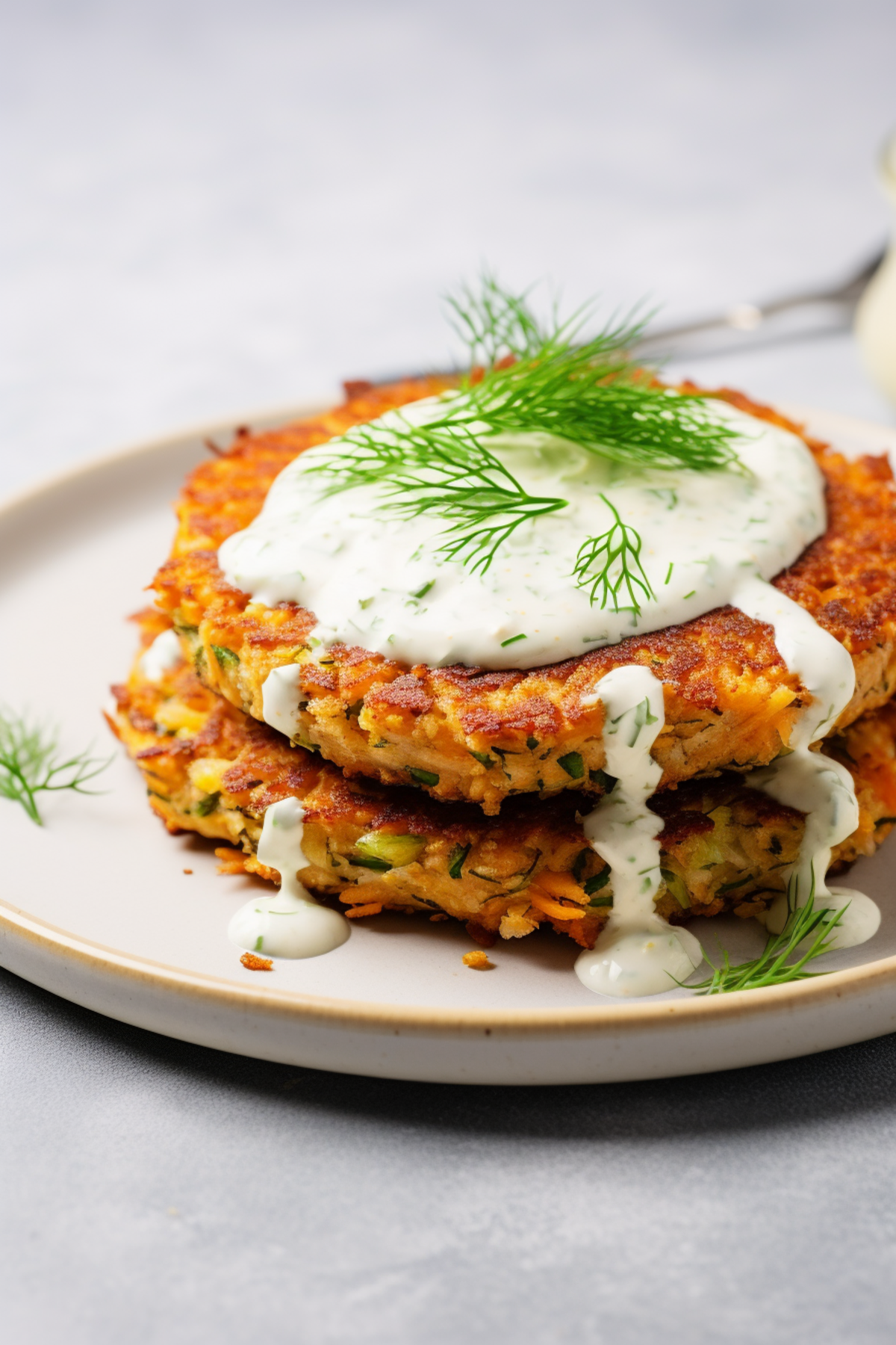 Keto Salmon Burgers with Lemon Dill Sauce_001