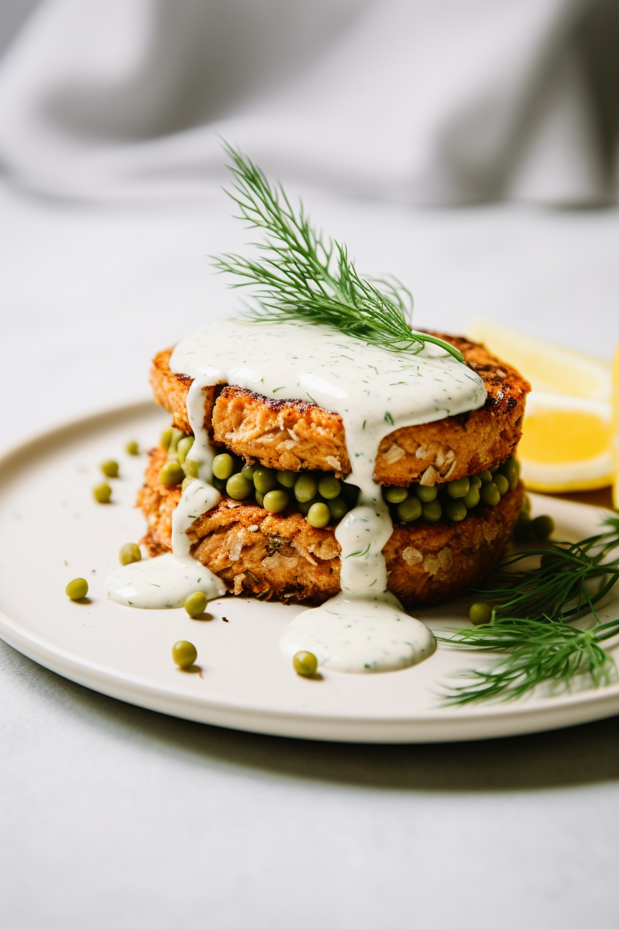 Preparing Keto Salmon Burgers
